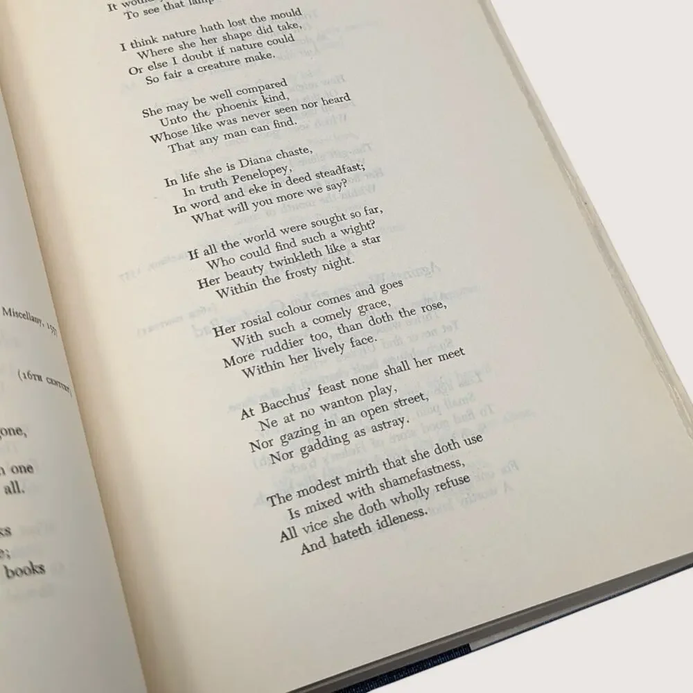 1958 The Viking Book of Poetry Hardcover Anthology